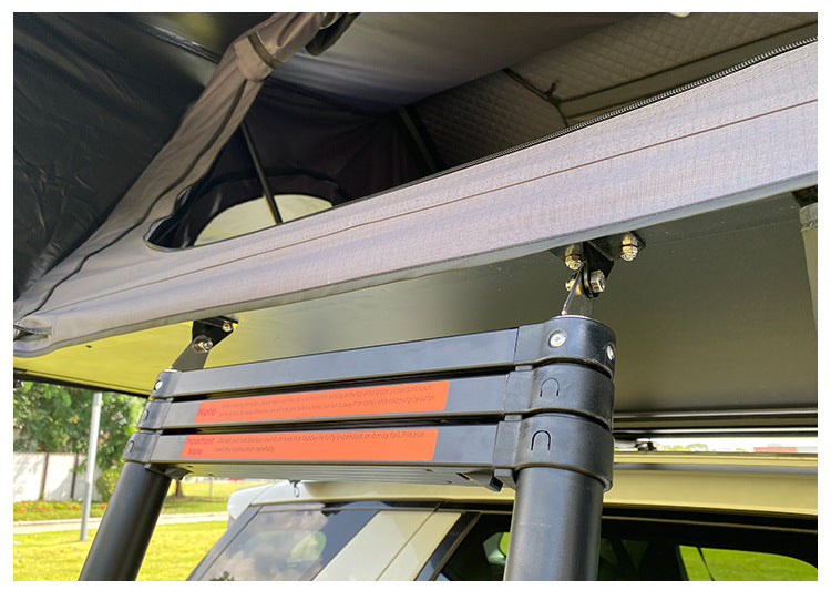 New Full Aluminum Alloy Roof Tent Car Travel Hard Shell Car Tent Outdoor Camping Self-Driving Tour Roof Tent