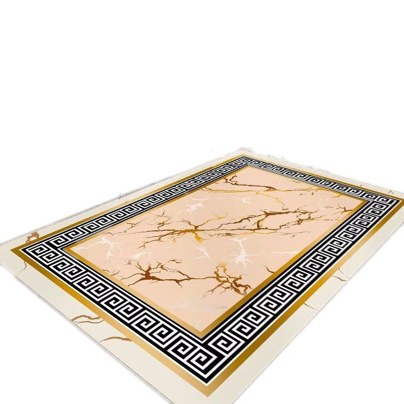 Wholesale Crystal Velvet Light Luxury Carpet Living Room Sofa Coffee Table Mat Modern Bedroom Carpet Home Full Carpet