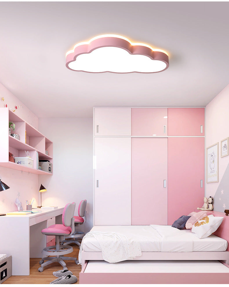 Cloud Lamp Kindergarten Boys Girls Children's Room Lamp Modern Minimalist Iron Art Bedroom Lamp Ceiling Lamp led Lamp
