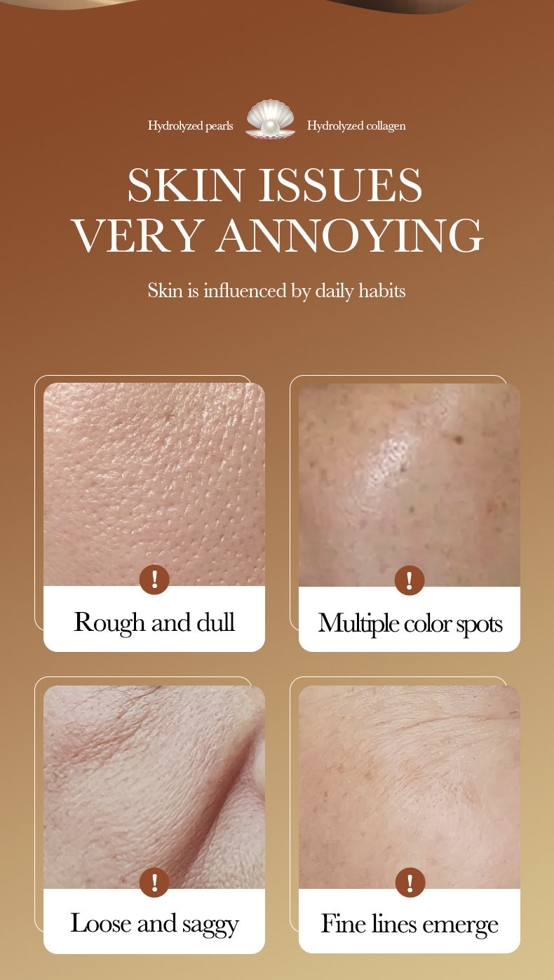 Full English24K Gold Collagen Pearl Essence Milk SADOER Moisturizing lotion  foreign trade wholesale