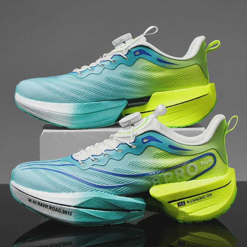 Red Rabbit8pro Hot-selling Parent-Child Breathable Running Shoes Professional Racing Anti-Slip Student Cushioning Rotating Button Sports Shoes