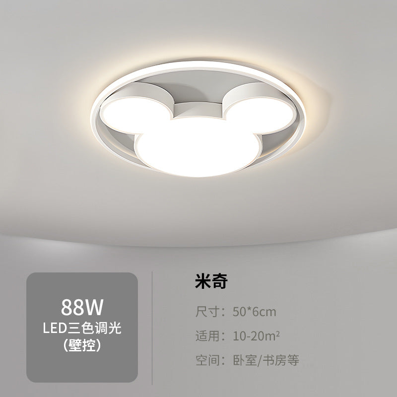 Simple Round Bedroom Light LED Ceiling Lamp Modern Home Warm Restaurant Nordic Creative Personality Room Lighting