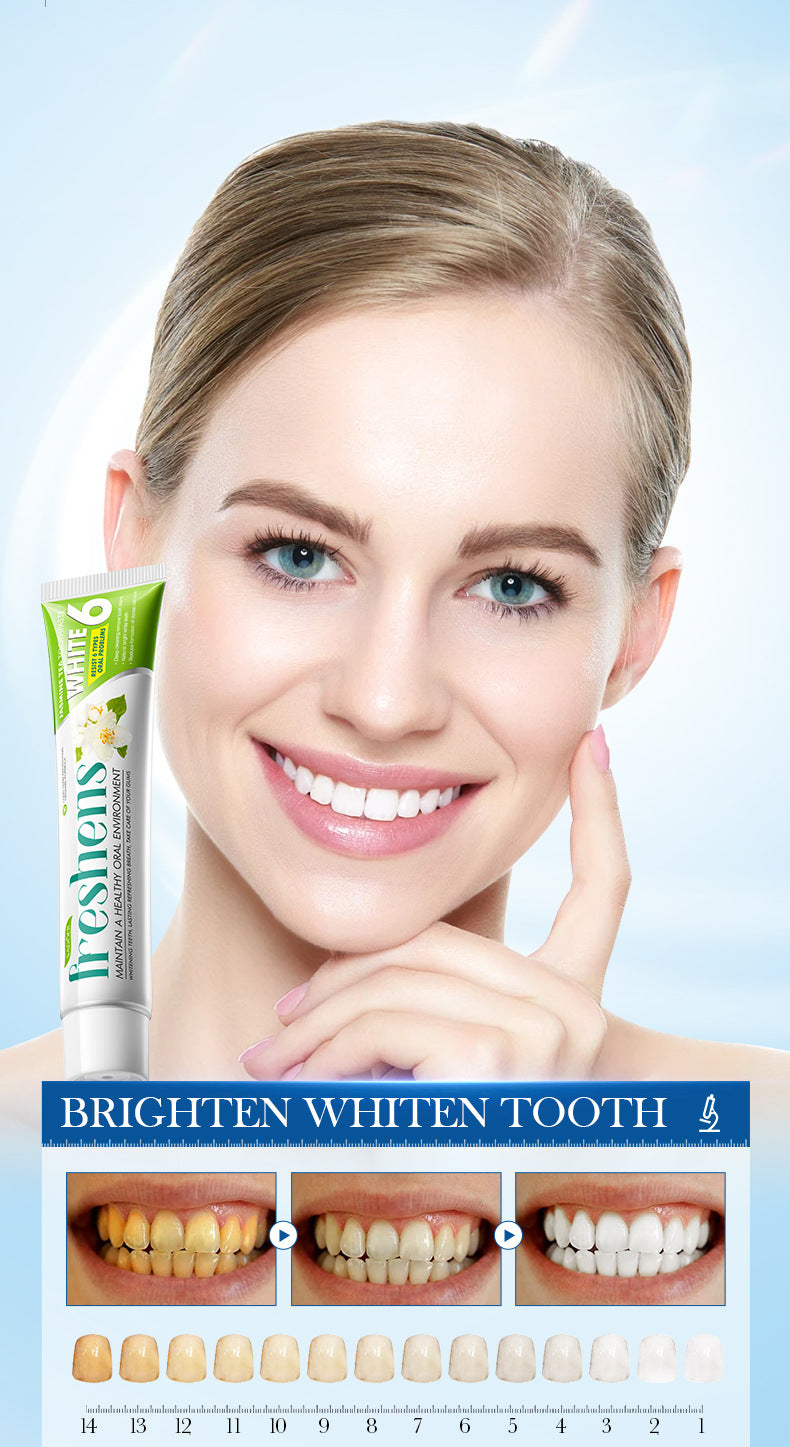 Full English Plant Fruit Probiotic Toothpaste SADOER Oral Whitening Teeth Gum Care Toothpaste  Wholesale