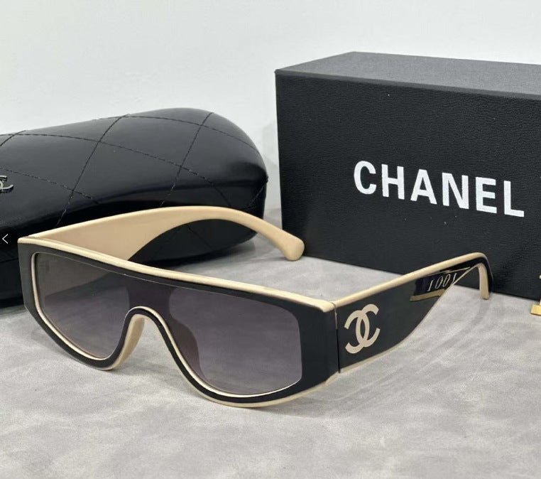 2025European and American Fashion New Cat Eye Sunglasses Chanel Style High-end Feel Unisex Sunglasses1001