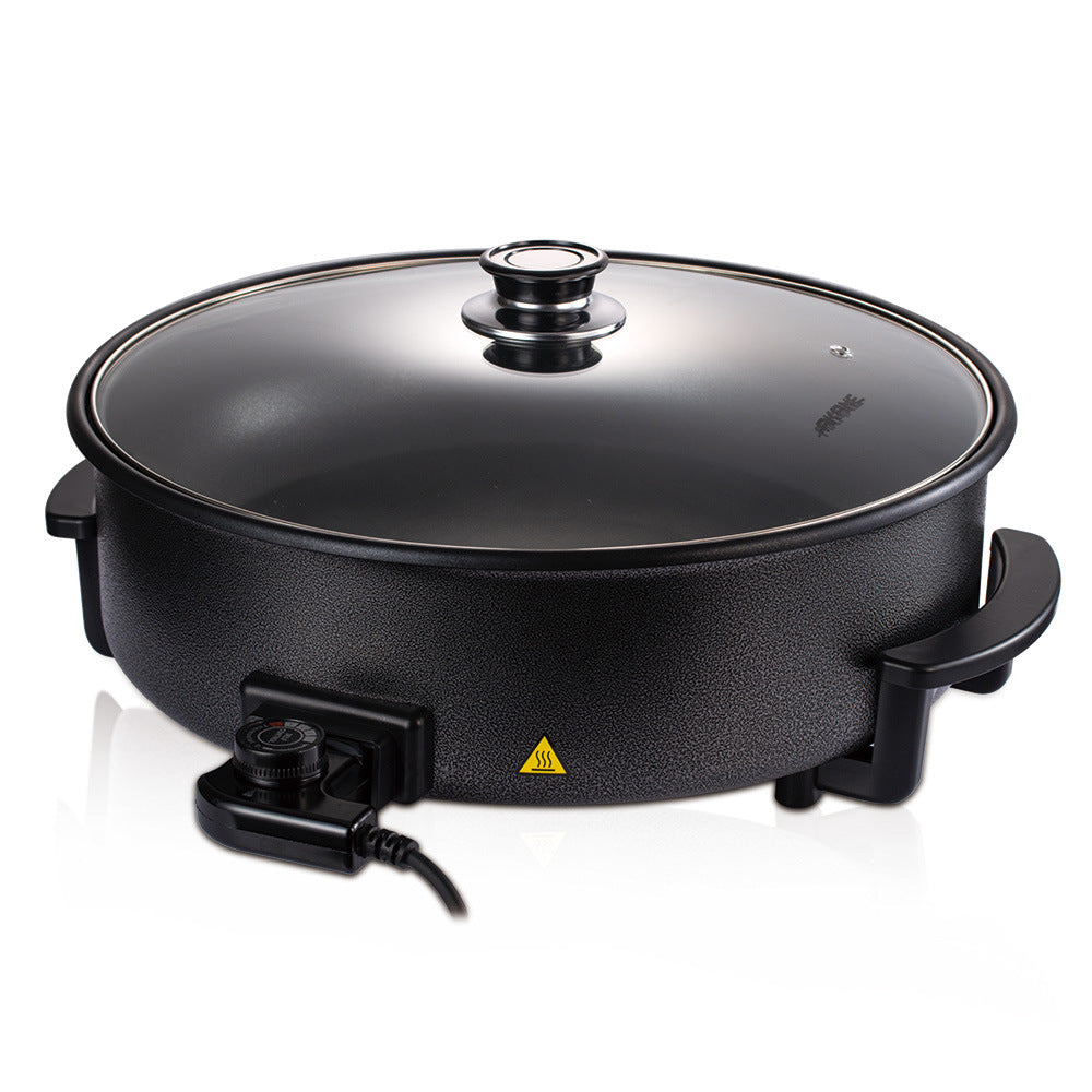 RAF European Standard Household Multifunctional Pizza Maker Multifunctional All-in-One Electric Frying Pan Electric Hot Pot Non-Stick Electric Hot Pot