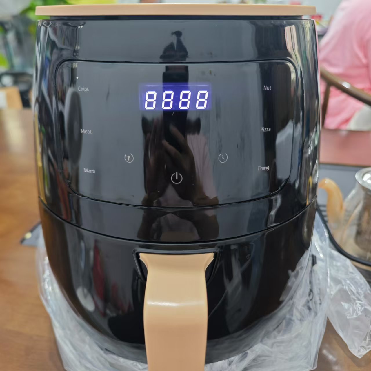 8LAir fryer Multifunctional Smart Touch Screen Oven Large Capacity Air Fryer Electric Fryer French Fries Machine