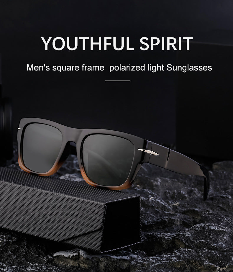 Polarized Sunglasses for Men Fishing European and American Style Outdoor Sun Protection Sunglasses Full Frame Sports Glasses sunglasses