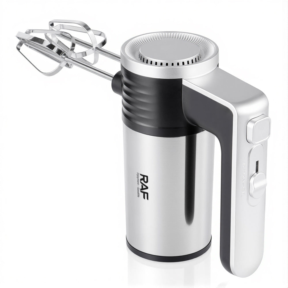RAF EU Standard High-Power Baking Whisk Cream Mixer Fully Automatic Handheld Household Electric Egg Beater