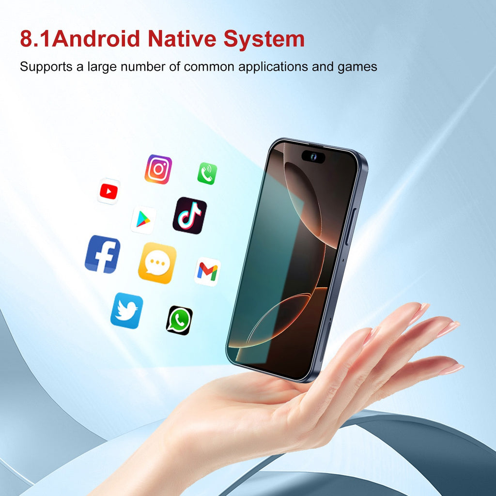 mini i16promax Android Smart Mini Phone4.0Inch16pro Dual SIM Ultra-Thin Hot Sale