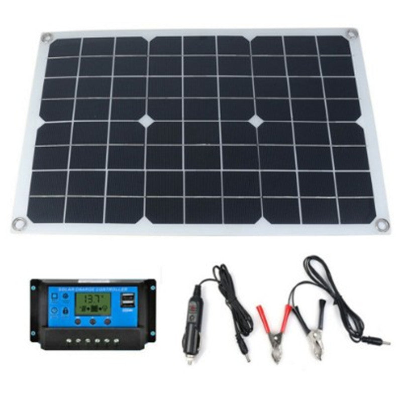 Specially designed for portable, lightweight, flexible solar charging panels with controllers