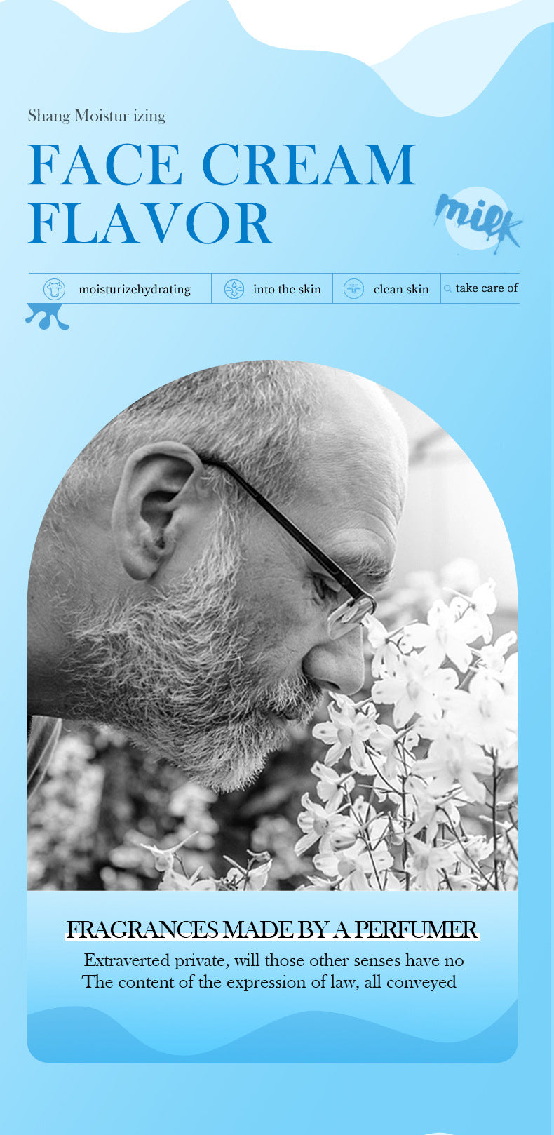 Breast Enhancement Cream120g SADOER Milk Whitening Hydrating Moisturizing Face Cream Cross-Border Wholesale