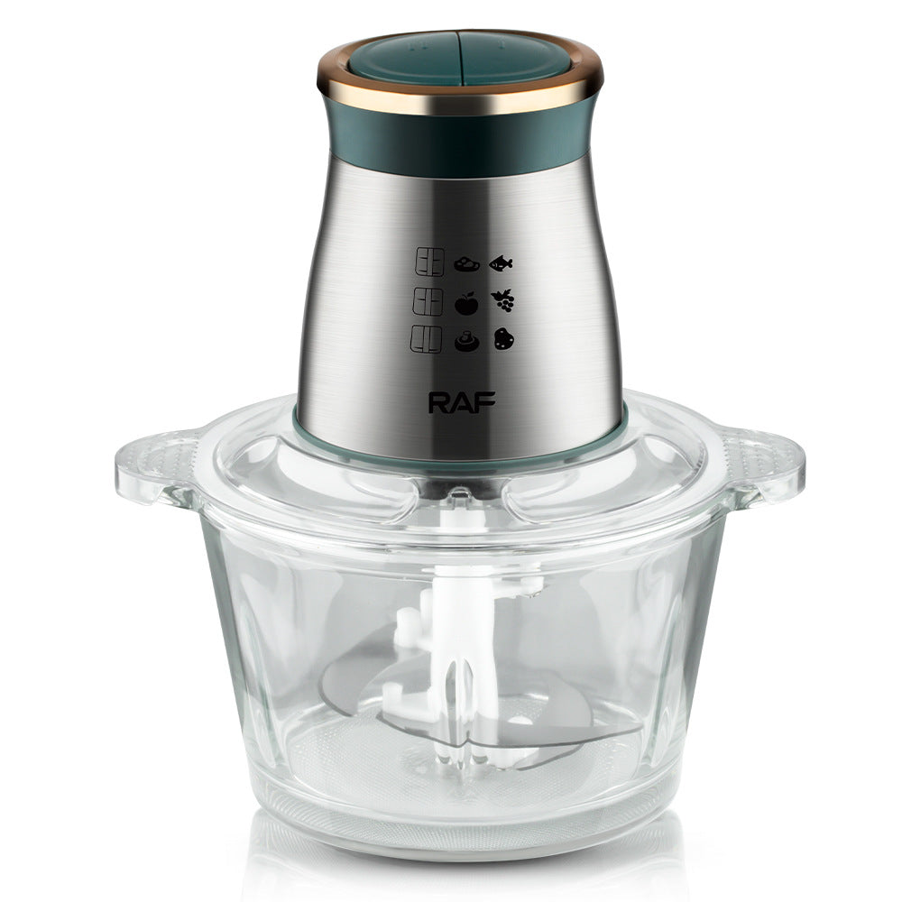 RAF EU Standard Electric Meat Grinder Household Meat Mincer Multi-Functional Food Processor Meat Chopper Meat Mixer2L