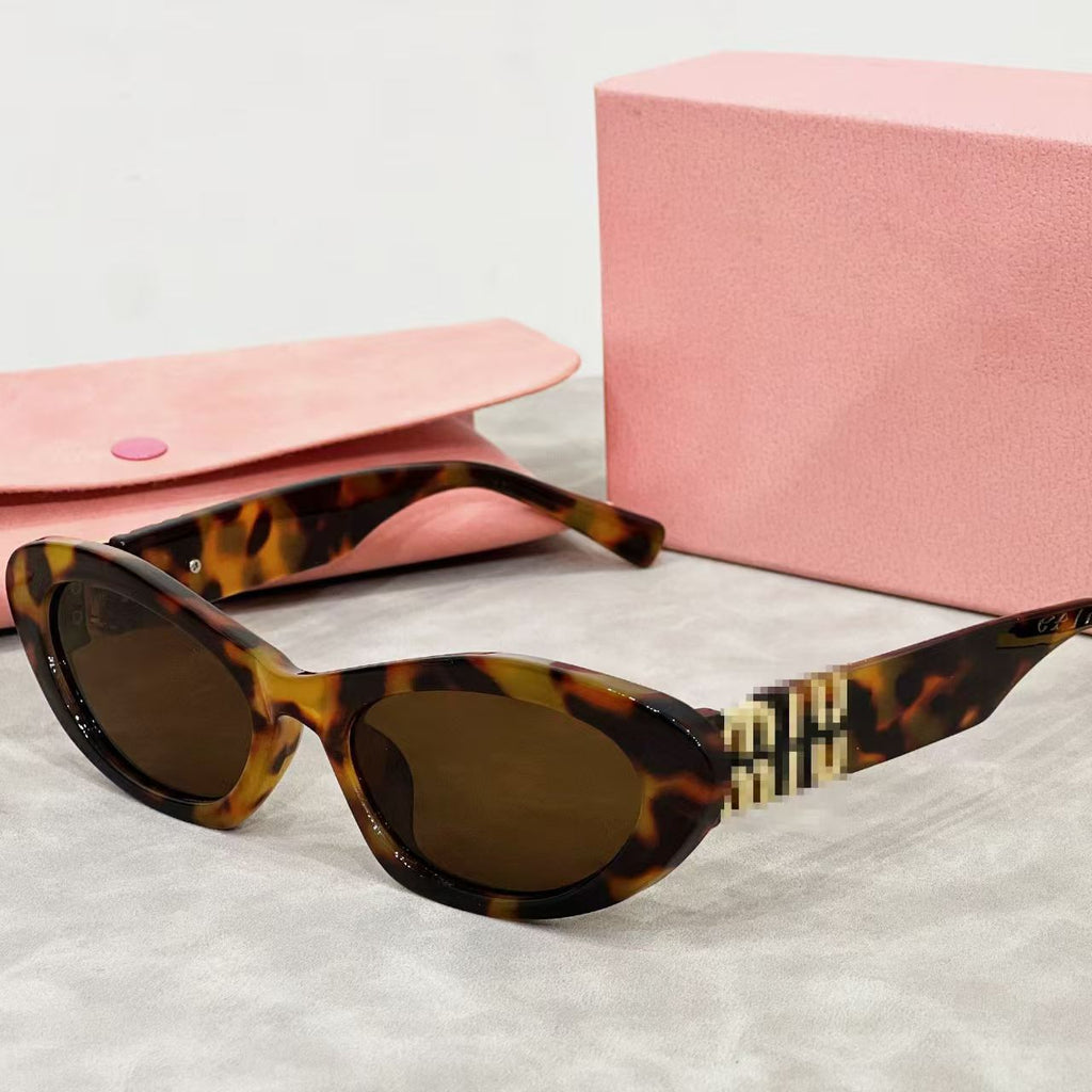 mm New Retro Narrow Frame Cat Eye Women's Small Frame Sunglasses Fashion Cat Eye Sunglasses Trendy Sunglasses Wholesale