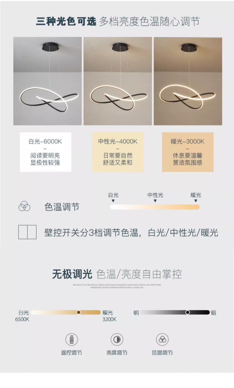 Restaurant Pendant Light Modern Minimalist Dining Room Table Lamp Bar Counter Internet Celebrity Bedroom Pendant Light2025New Model Zhongshan Lighting