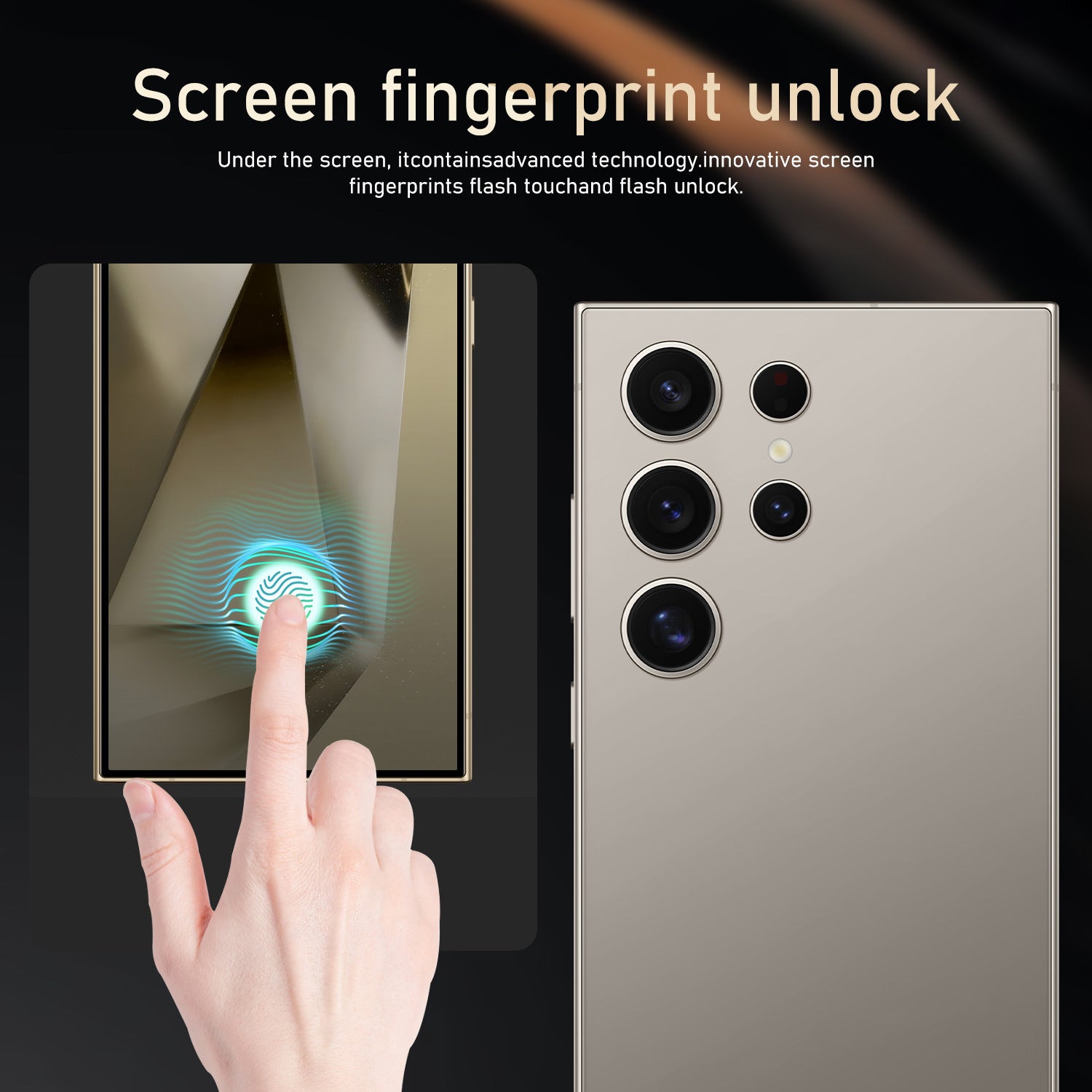 2024New Year S24 Ultra+7.3Inch16+1T All-in-One Smart Android Phone(Popular)