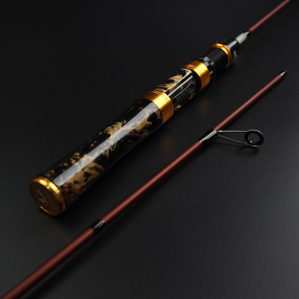 1.4MiXixiu Elastic Rod Ultra-Soft Portable Four-Section Lure Rod for Fishing Small Fishes Like Mouthfish and White Striped Fish Wholesale from Manufacturer