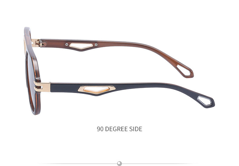 European and American Retro Steampunk Sunglasses for Men High-End Sunglasses Men's Trendy Glasses Wholesale shades