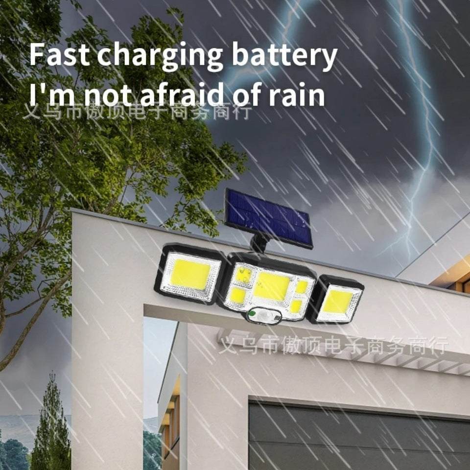 Solar Light Outdoor Waterproof Wall Light LED Split Sensor Light Motion Sensor Light Courtyard Light Garden Lamp