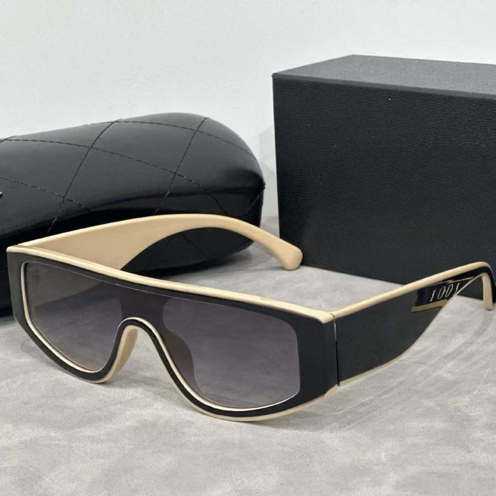 2025European and American Fashion New Cat Eye Sunglasses Chanel Style High-end Feel Unisex Sunglasses1001