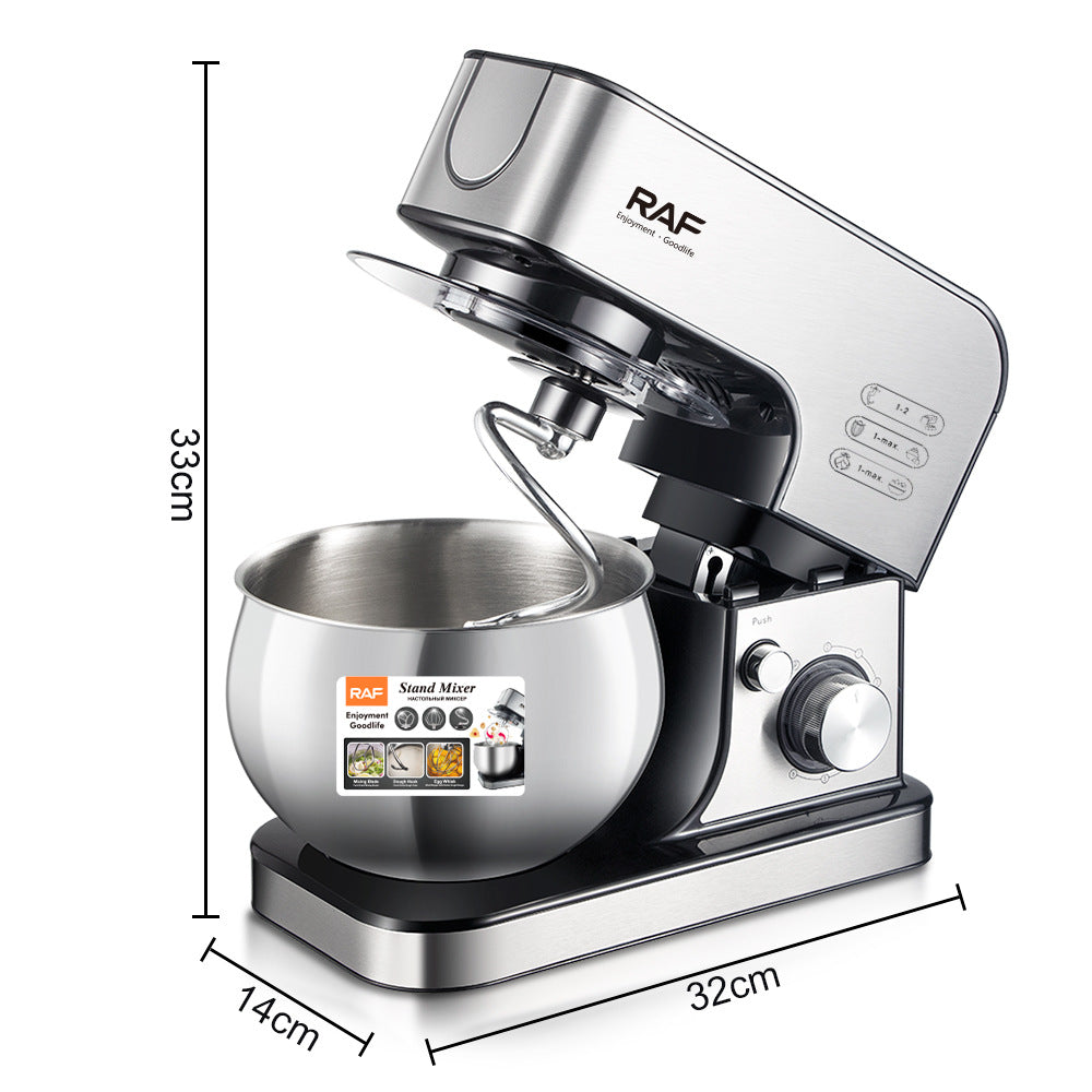 RAF European Standard Small Fully Automatic Dough Kneading and Fermentation Machine Household Multifunctional Cooking Chef Machine R6605