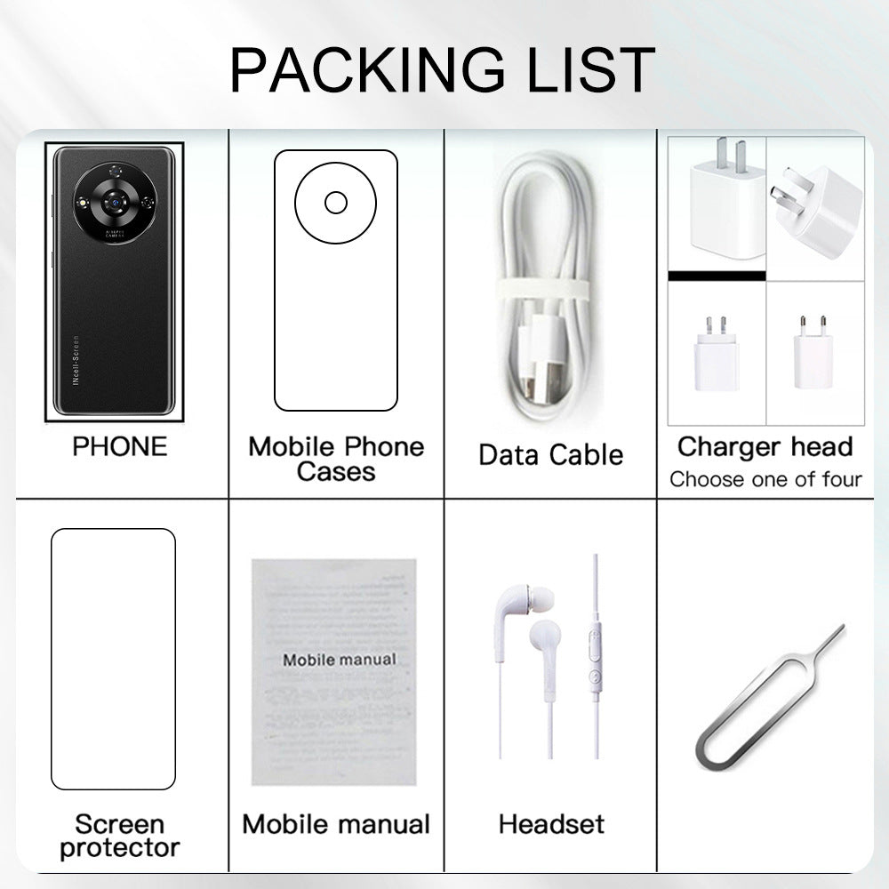 New Mobile Phone11 Pro+Android12+512G 7.3Inch Mobile Phone Source Manufacturer(Popular)