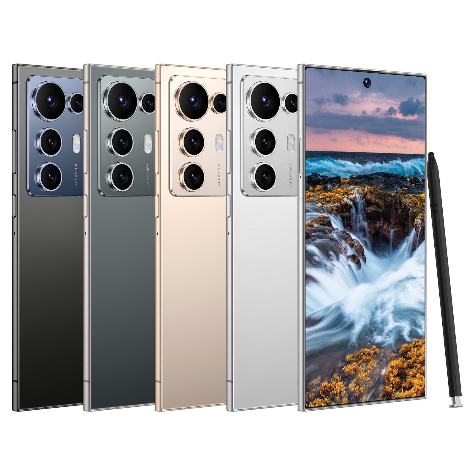 New S25 Ultra Smartphone12+512 High-end7.3Inch Large Screen Factory5G Mobile Phone