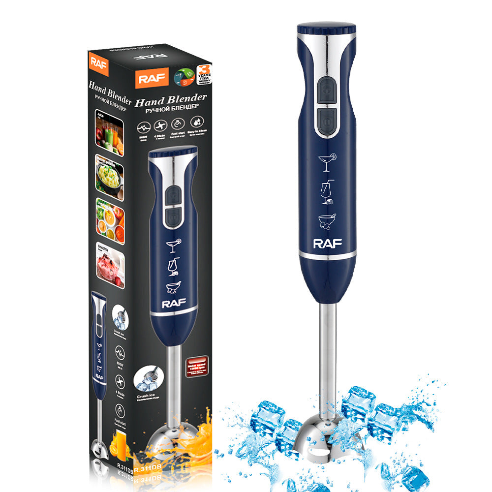 RAF European Standard Multifunctional Electric Blender Fruit Juicer Food Processor Kitchen Small Appliance Single Stick