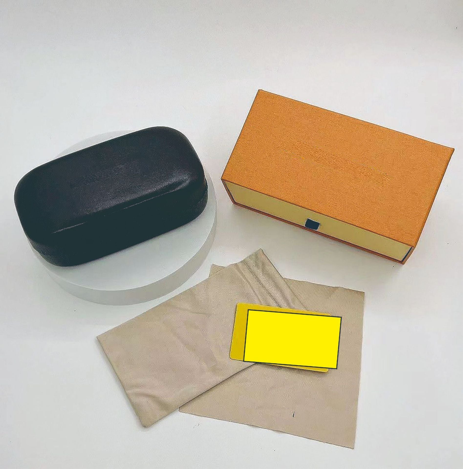 Spot wholesale high-end velvet glasses case Pink Fashionable and Elegant Sunglasses Case Sunglasses case Packing Box