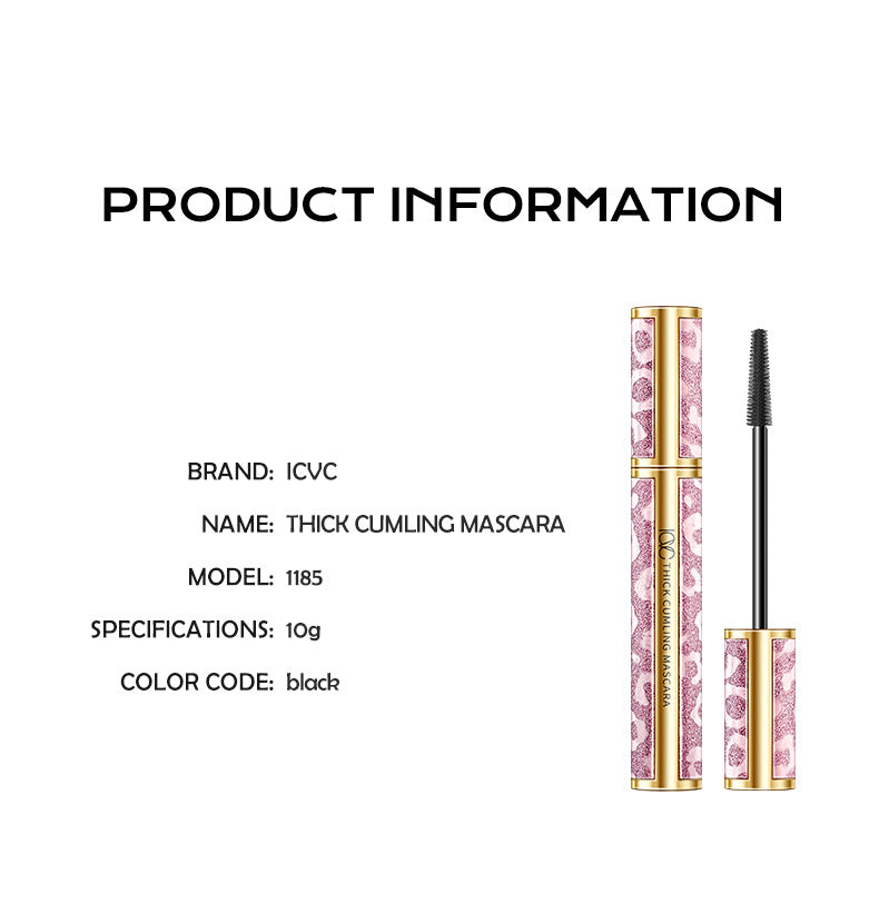 Printable logo Exclusively for the platform ICVC#Mascara Curling, Thickening, Lengthening, Smudge-Proof Packaging