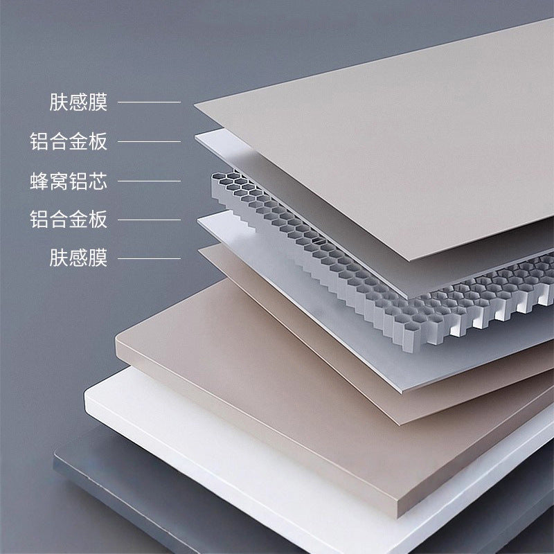 Honeycomb Aluminum Panel Wall Decoration Full Aluminum Integrated Large Panel Kitchen Balcony Integrated Ceiling Aluminum Alloy Wall Panel Customization