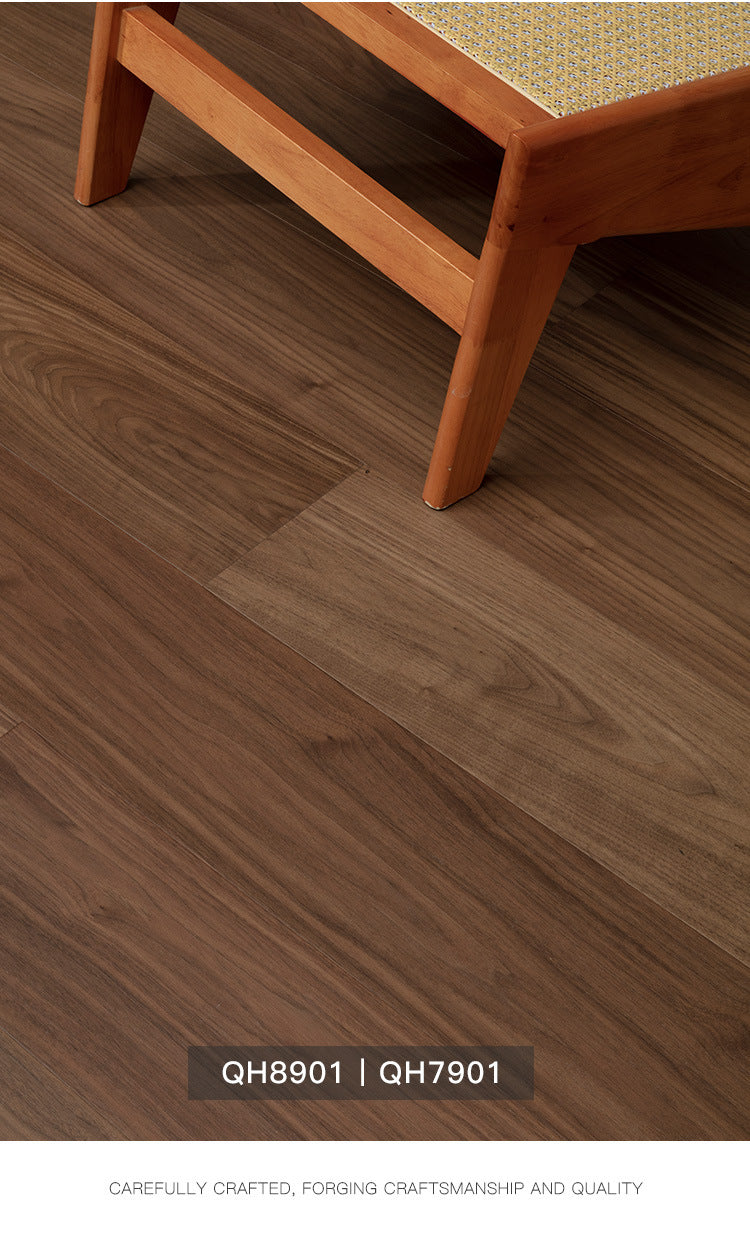 Imported Full Birch Base Material Oak Black Walnut Multi-layer Solid Wood Composite Flooring Underfloor Heating ENF Direct Sales from Eco-Friendly Manufacturer