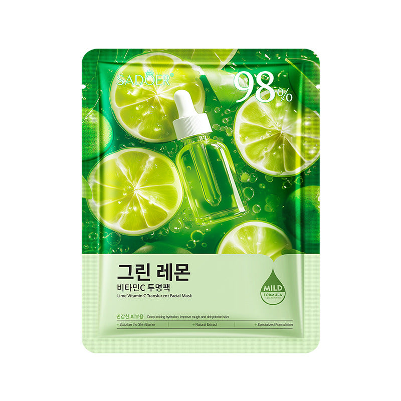 Full English Rose Essential Oil Rejuvenating Mask SADOER Moisturizing, rejuvenating, and brightening face mask  wholesale