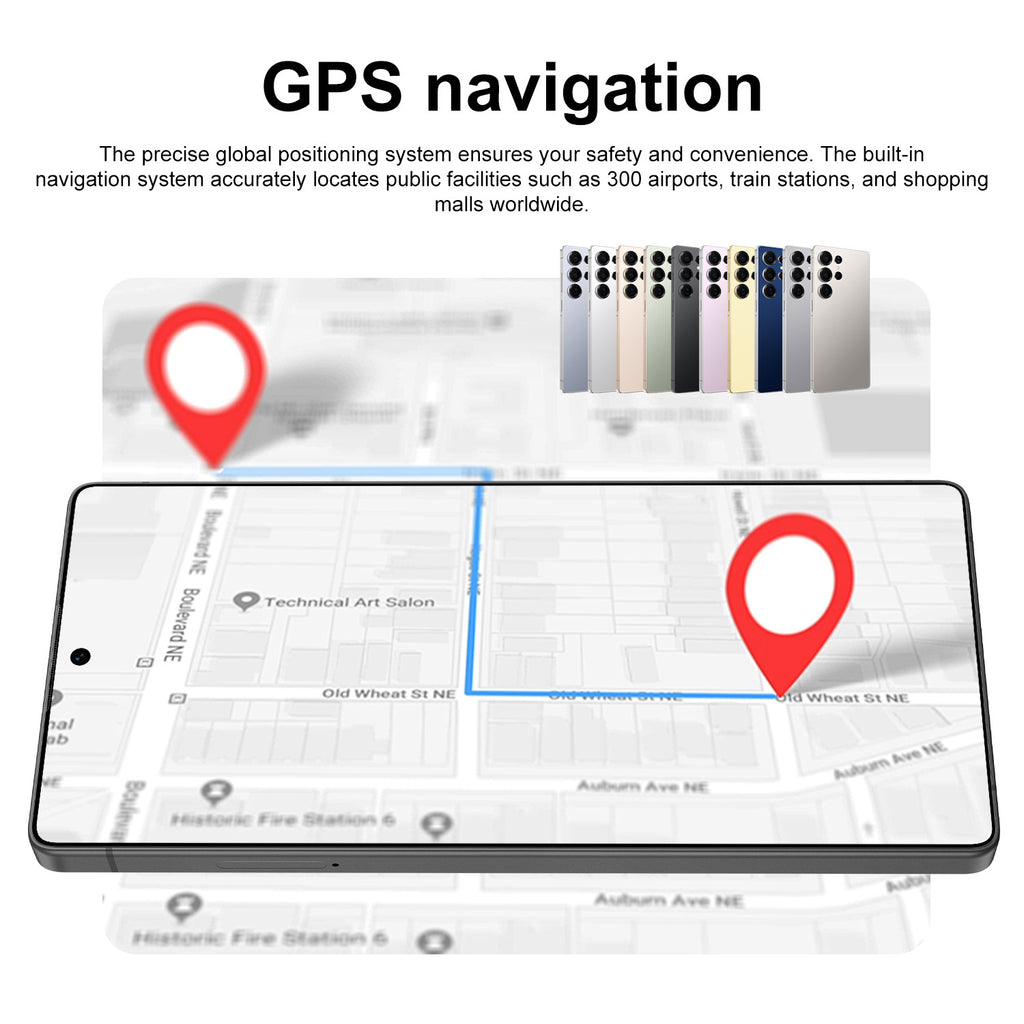 7.3Inch Smart High-Definition Large Screen S25 Ultra Android Phone16+1T Memory Source Factory