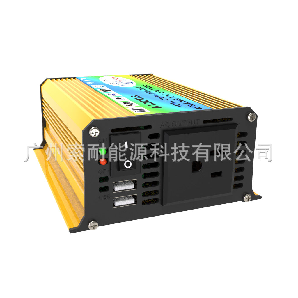 Vehicle Inverter300W 12V Turn110V220V Double USB E-commerce car power inverter