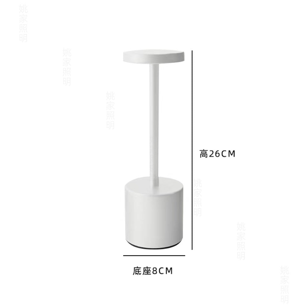 Amazon Bestselling Industrial Light26cm I-shaped Desk Lamp Creative Atmosphere Table Lamp Bar Dining Touch Night Light