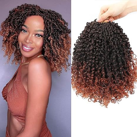 TEMU Hot-selling Export Synthetic Crochet Curly Hair Yanky Twist Instant Noodles