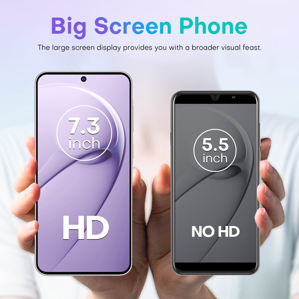 A56New Smart5G Mobile Phone7.3incell Notch Screen16+1TB Wholesale Source Factory