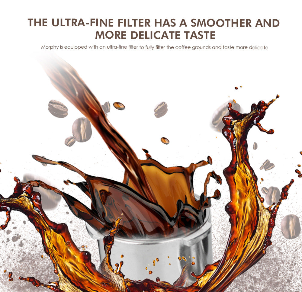 RAF家用咖啡机，欧标插头，小型意大利半自动蒸汽奶泡器，集成咖啡壶