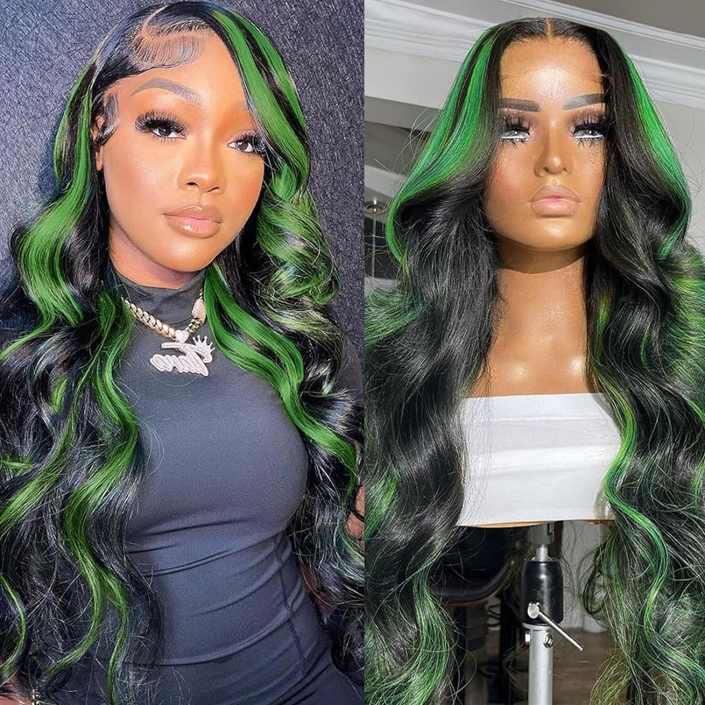 13*6 Lace Front Synthetic Wavy Wig Cross-border Hand Crochet Wig