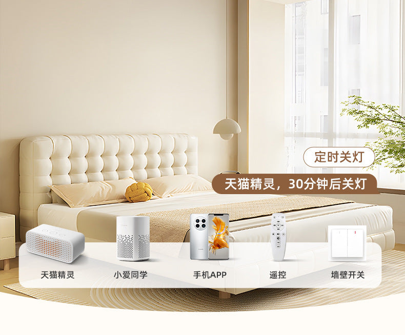 Invisible Fan Lamp Restaurant Chandelier2025New high-end fan light Zhongshan lighting for living room and bedroom ceiling fan light