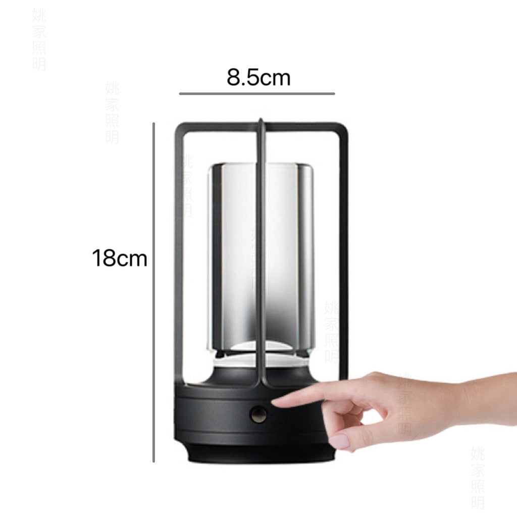 Crystal Cross Table Lamp Decorative Table Lamp Bedside High-end Night Light Internet Celebrity Hot-selling Living Room Dining Room Atmosphere Light