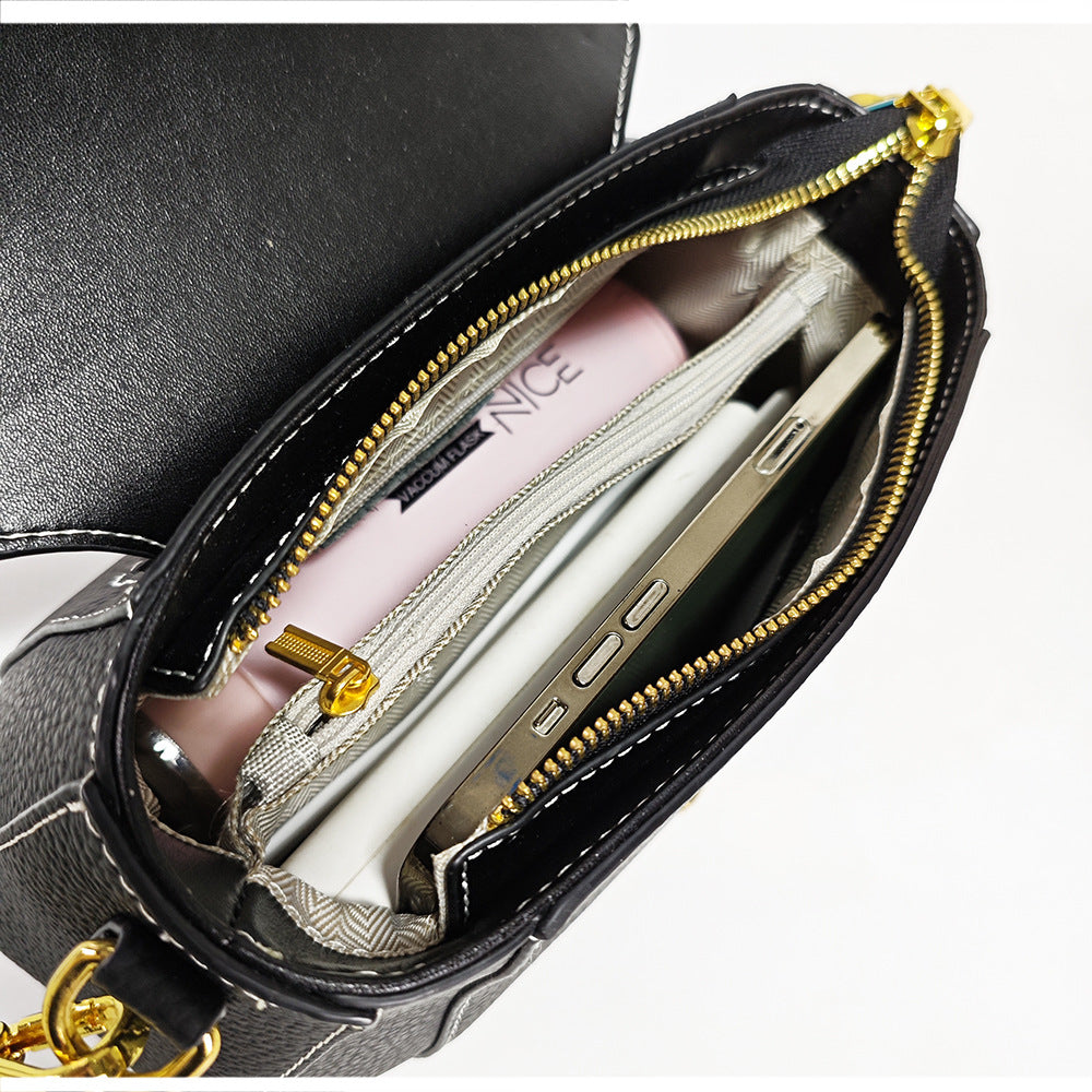 Customized Fingerprint Unlock Bag High-end Fashion Top Layer Cowhide Large Capacity Handbag Crossbody Genuine Leather Women's Bag