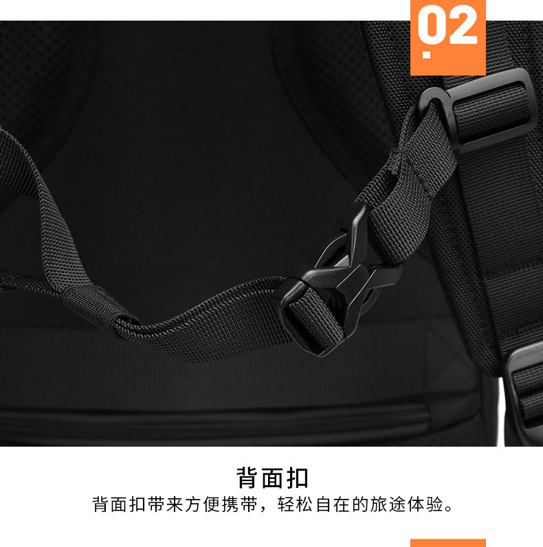 OZUKO Backpack Men's College Student Bag Lightweight Waterproof Large Capacity Casual Sports Computer Commuting Backpack