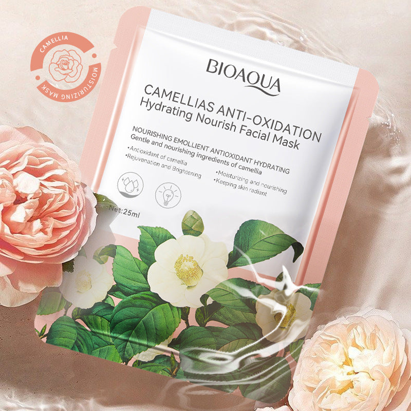 Camellia Mask BIOAOUA Hydrating Moisturizing Tablets Cross-Border Wholesale Manufacturer