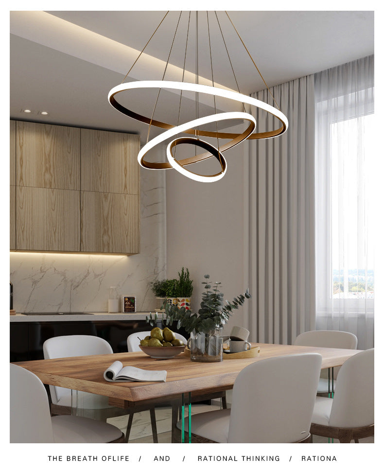 Northern Europe led Restaurant Chandelier Modern Minimalist Bar Table Lamp Bedroom Room Lamp Dining Room Unique2025New Lamps