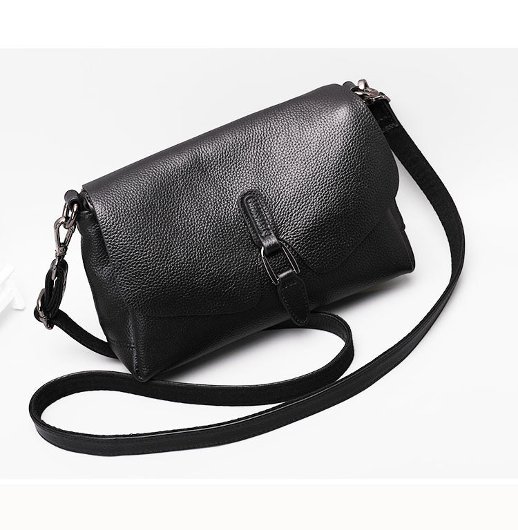 Women's Genuine Leather Bag for Middle-aged Moms, Large Capacity Soft Cowhide Underarm Bag, Single Shoulder Crossbody Bag, Shiling Bag, Spring New Model