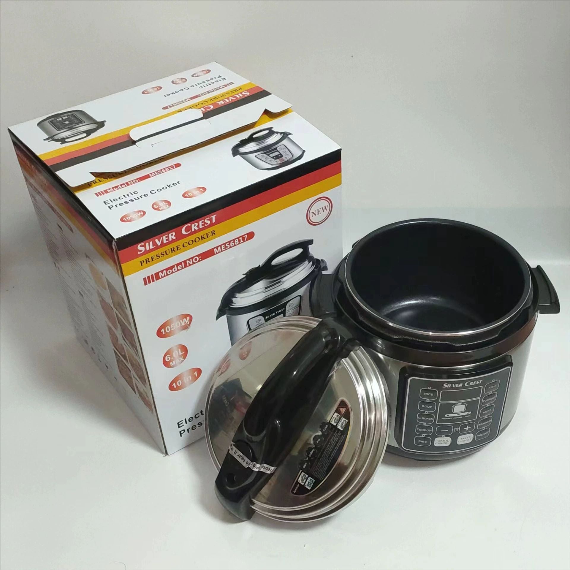 Export6多功能智能英文压力锅电饭煲高压电饭煲智能电饭煲