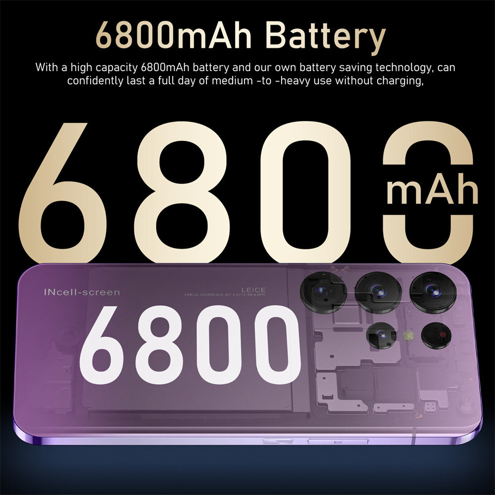 2024Globally Exclusive for Mobile Phones S24Ultra-large Screen HD16+1T Large Memory Source Factory