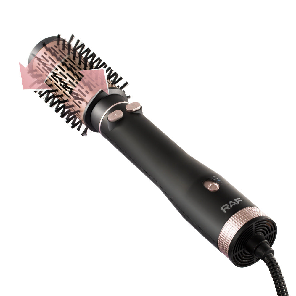 RAF European Standard Curling and Straightening Dual-use Hair Styling 3-in-1 Hot Air Brush Automatic Curling Iron Electric Hair Dryer