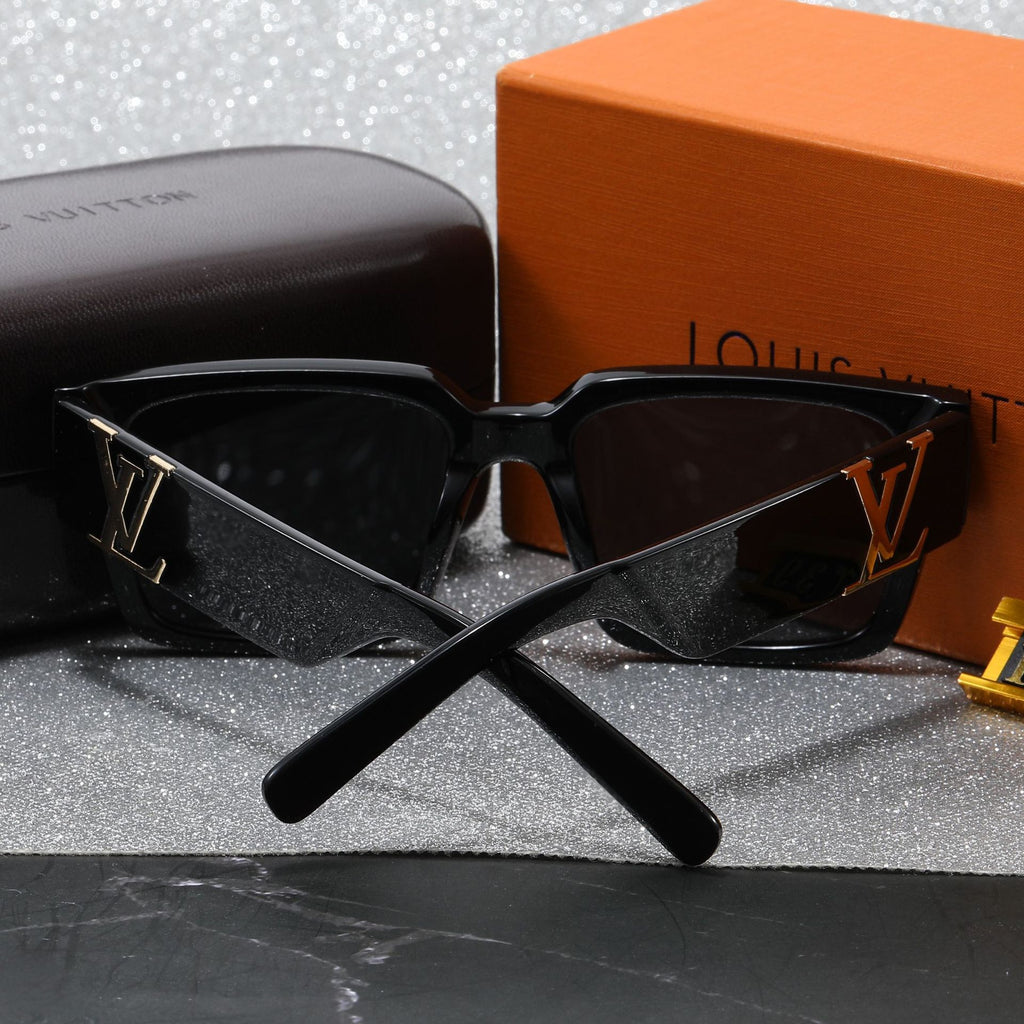 New Fashion Large Frame Square Lens Women's High-end Sunglasses European and American Trend Outdoor Sunshade Wholesale